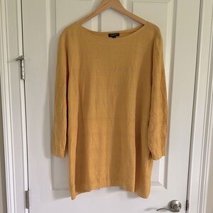 Lane Bryant Gold Long Sleeve Top NWT